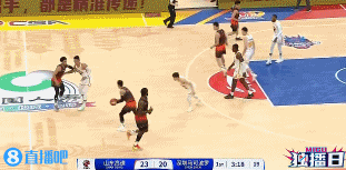 今天不是“高铁”！高诗岩半场8中6&三分3中2高效砍下17分4板2助
